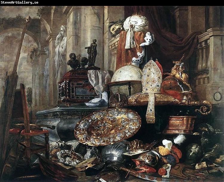 BOEL, Pieter Large Vanitas